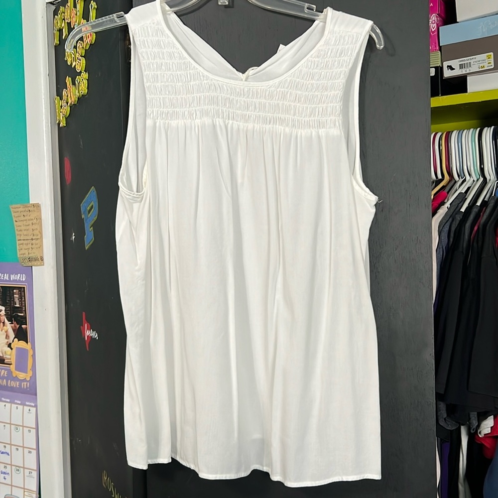 Lauren Conrad White Blouse